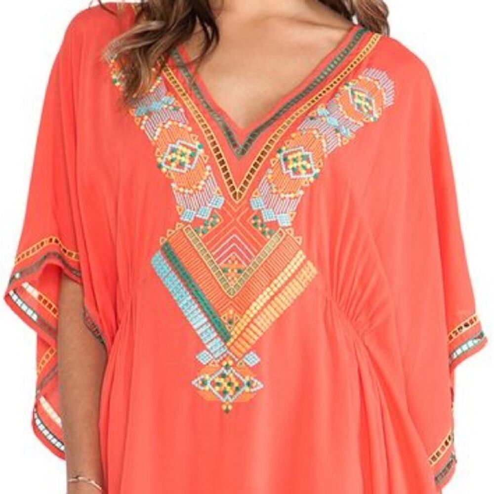 Nanette Lepore Mayan Riviera Caftan Swimsuit Coverup